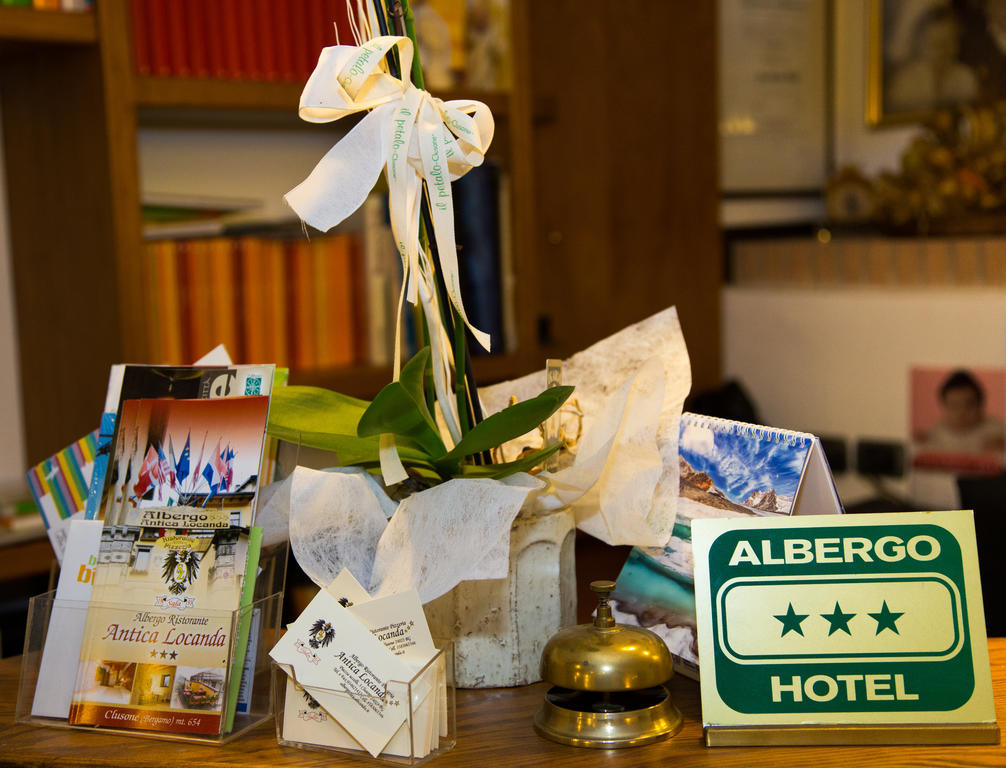 Albergo Antica Locanda Clusone Esterno foto